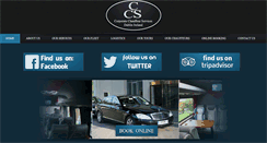 Desktop Screenshot of corporatechauffeurs.ie