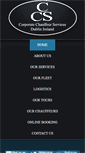 Mobile Screenshot of corporatechauffeurs.ie